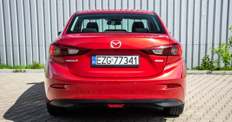 Mazda 3 cena 54900 przebieg: 148100, rok produkcji 2015 z Łódź małe 529